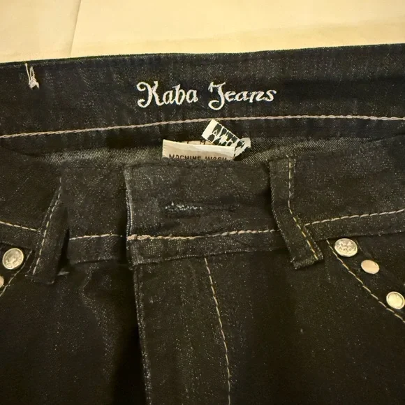 KABA Black Studded Jeans - Picture 3 of 6